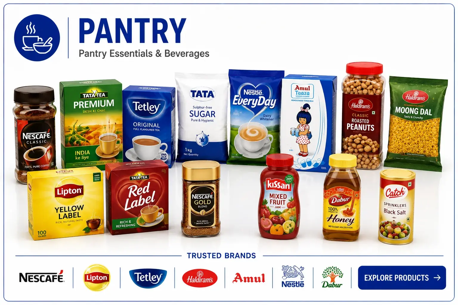Explore Pantry Products