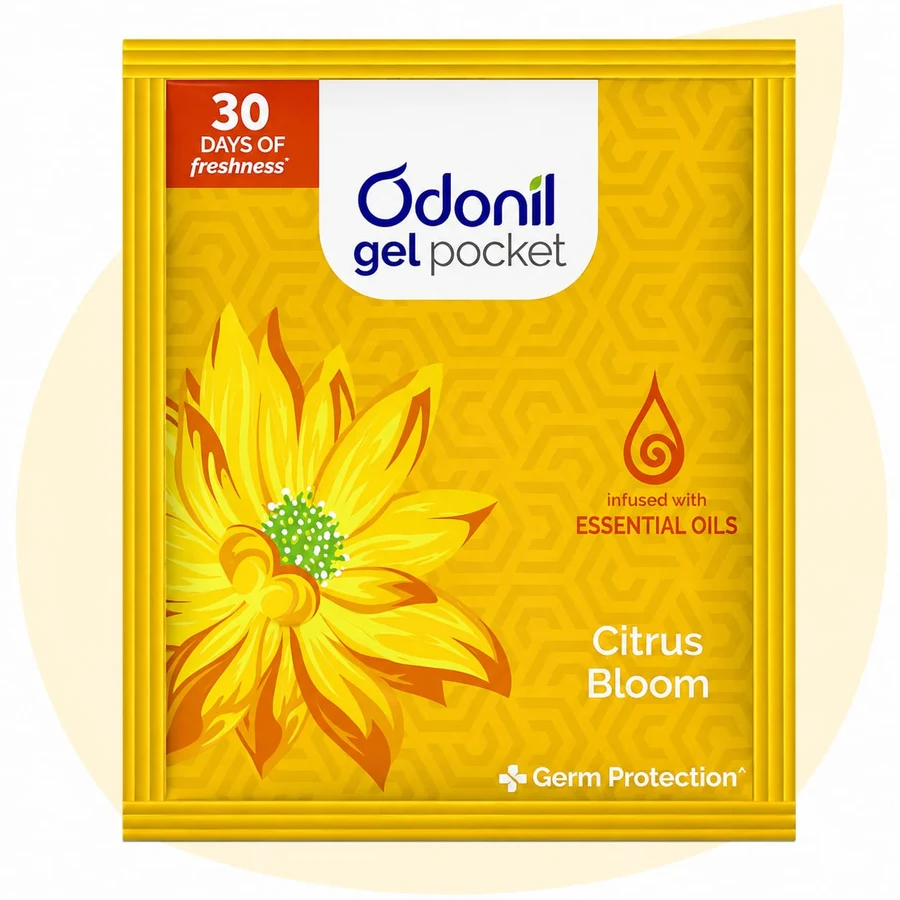 Odonil Gel Pocket Citrus Bloom